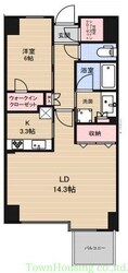 プラウド銀座東レジデンスの物件間取画像